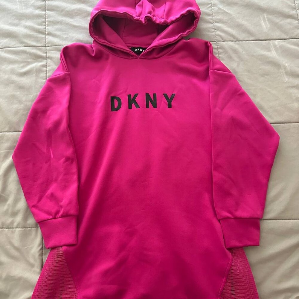 DKNY Size 8 Girls Dress pink